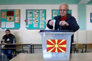 Wahl in Nordmazedonien: Oppositionelle gewinnt erste Runde